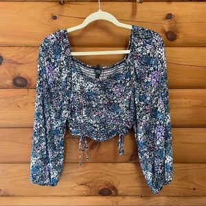 WILD FABLE Floral Crop Top